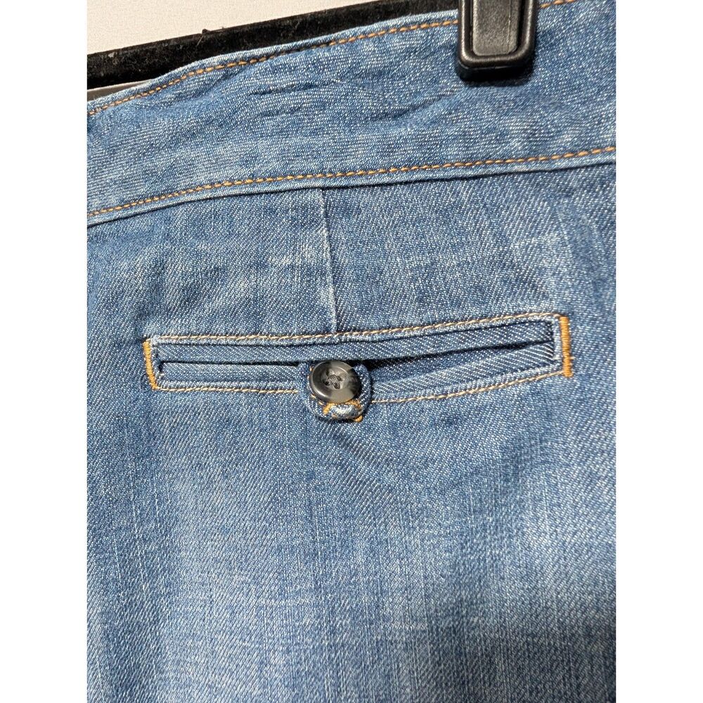 Gap Jeans Women's Medium Wash Denim Blue Jean Mini Skirt Casual Classic Size 10 - Picture 6 of 8